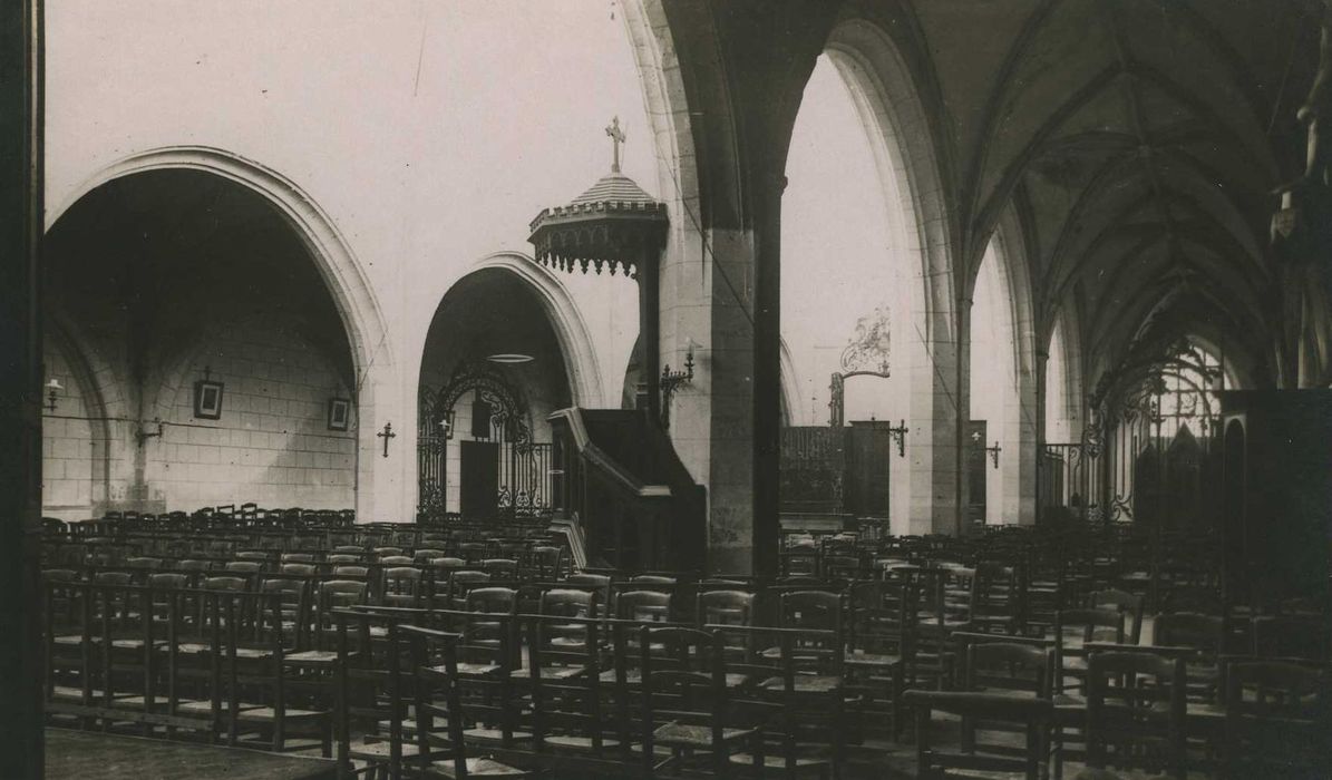 Eglise Saint-Pierre du Martroi : Nef, vue générale