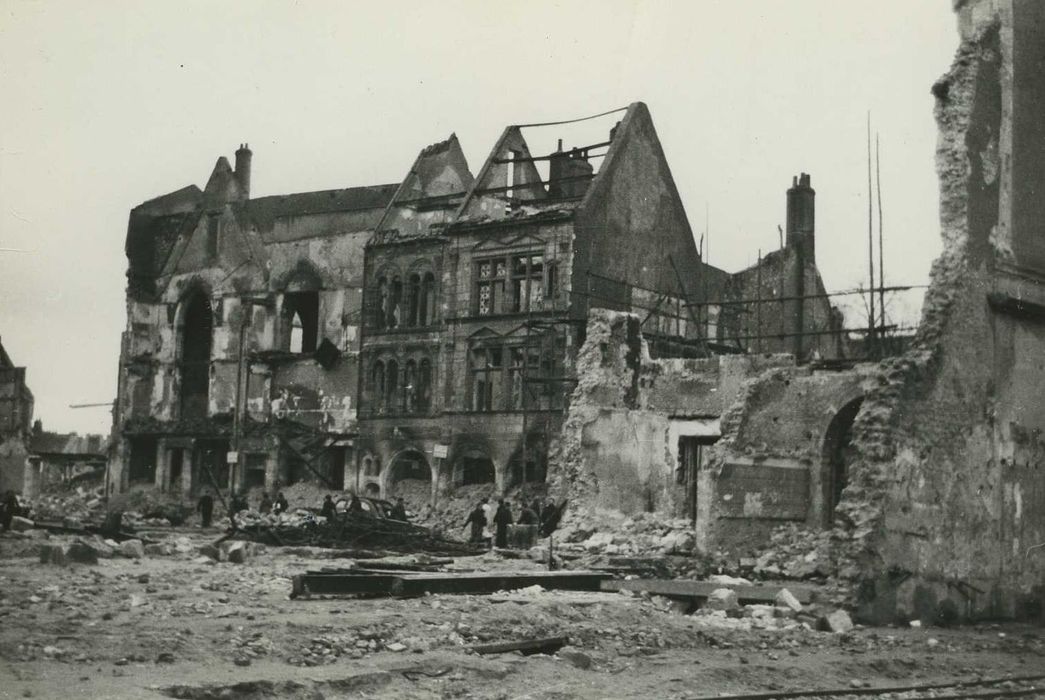 Immeubles, actuellement Service départemental de l'Architecture et du Patrimoine (SDAP) : Façade sur rue, vue générale