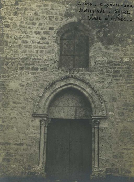 Eglise Saint-Denis : Portail occidental, vue générale