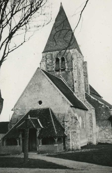 Eglise Saint-Loup : Ensemble ouest, vue générale