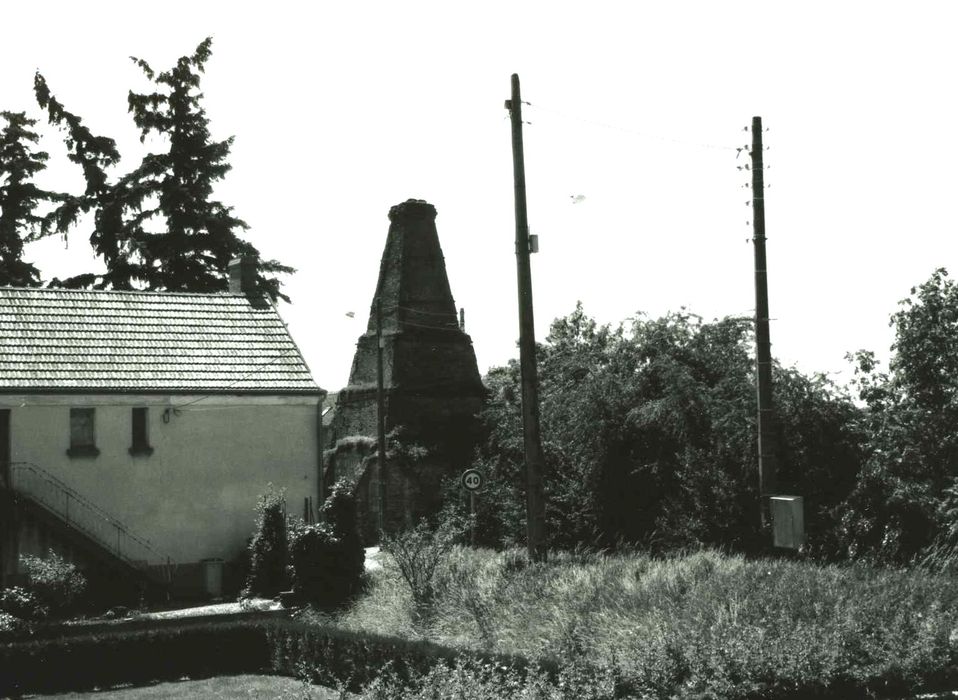 Ancienne tuilerie du Vieux-Bourg : Vue générale du four