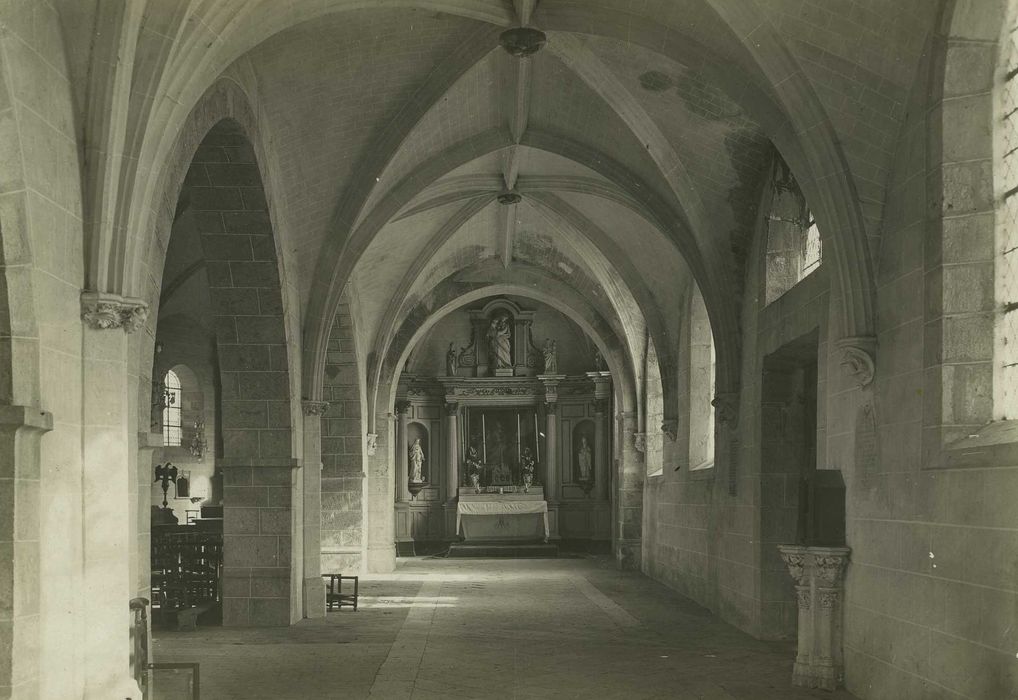 Eglise Saint-Germain : Collatéral sud, vue générale