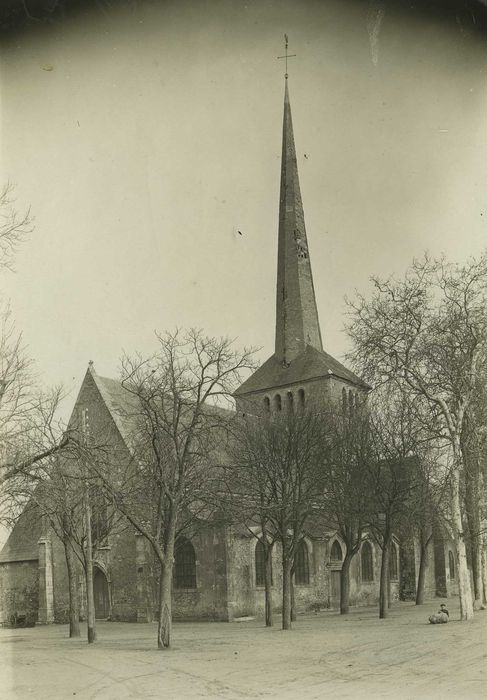 Eglise Saint-Germain : Ensemble sud-ouest, vue générale