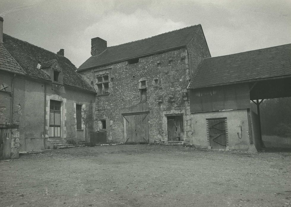 Ferme du Ver : Façade ouest, vue générale