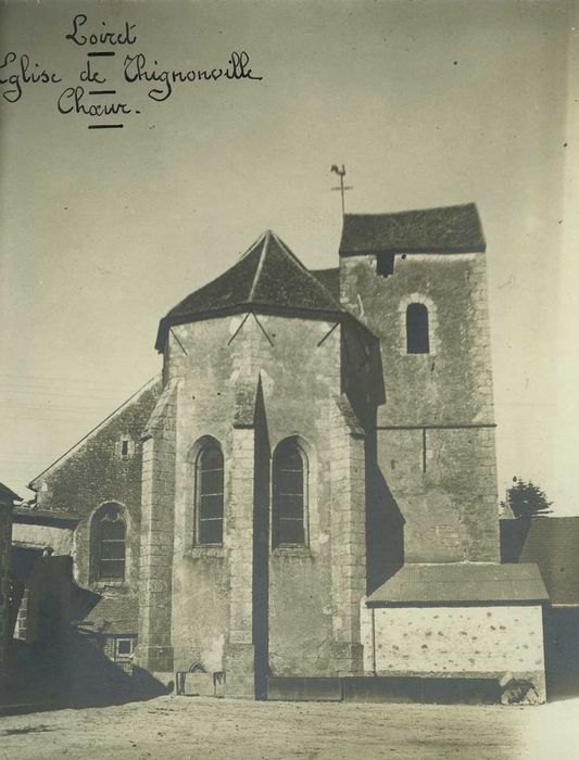 Eglise Saint-Pierre et Saint-Marcou : Chevet, vue générale