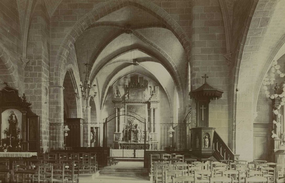 Eglise Saint-Martin : Nef, vue générale