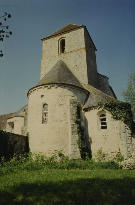 Eglise Sainte-Brigide : Chevet, vue générale