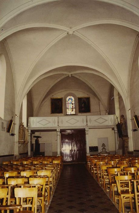 Eglise Sainte-Brigide : Nef, vue générale