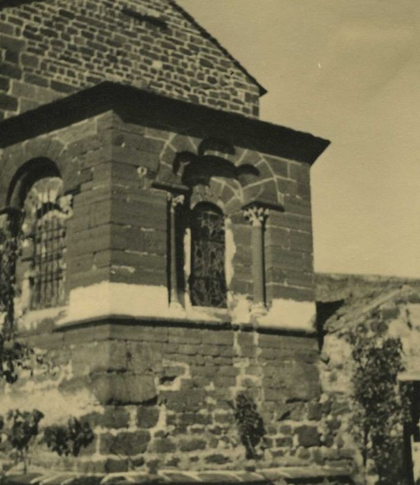 Eglise Saint-Vital : Chevet, vue partielle