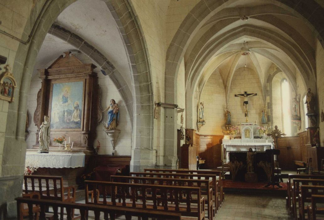 Eglise Saint-Jean-Baptiste : Choeur et chapelle est, vue générale