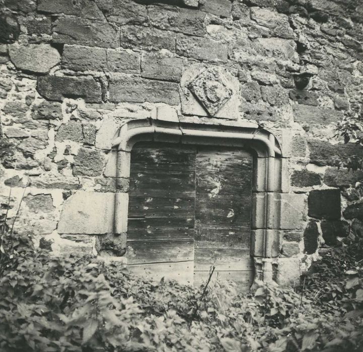 Château de Mercoeur : Portail sud, vue générale