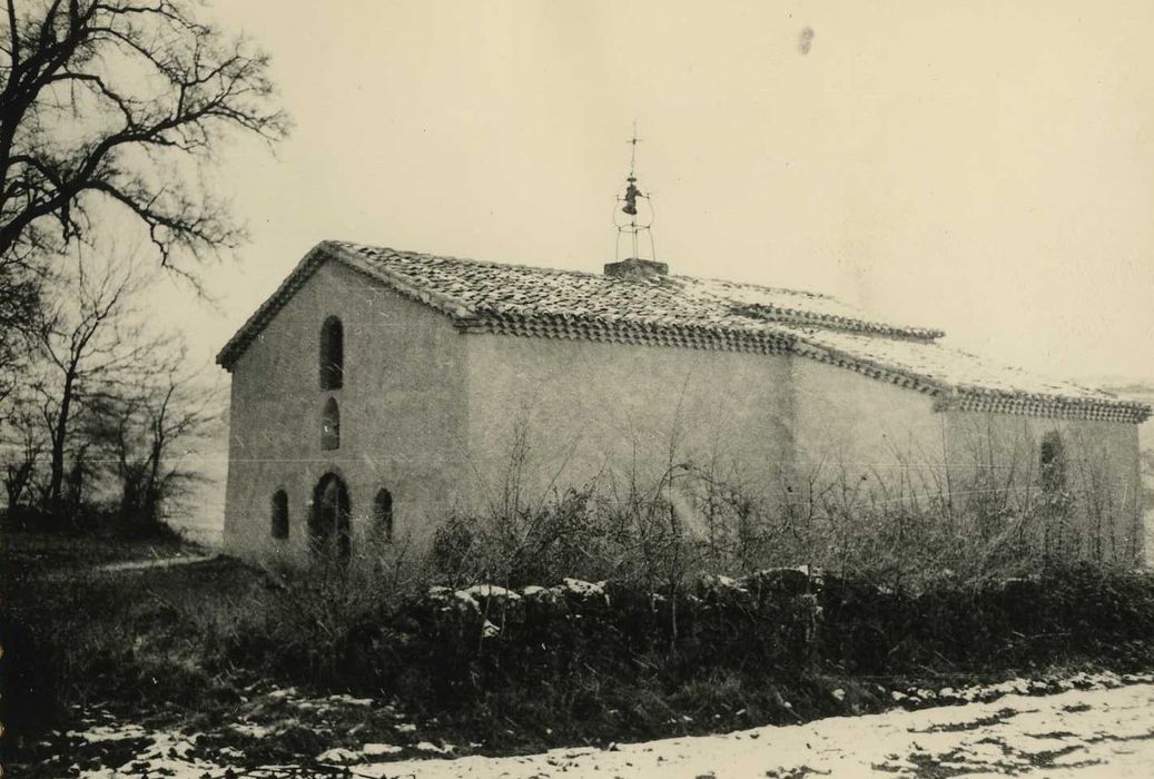 Chapelle Notre-Dame-des-Grâces : Ensemble sud-ouest, vue générale