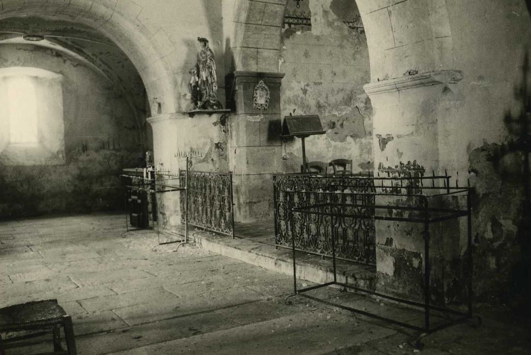 Chapelle Notre-Dame-des-Grâces : Choeur, vue partielle