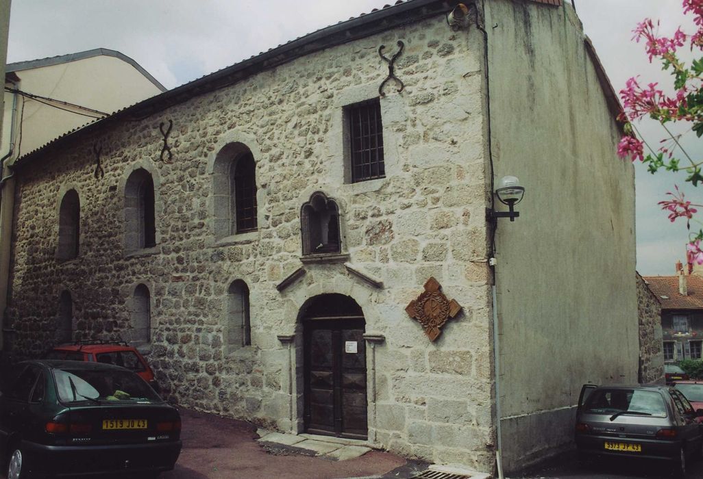 Chapelle des Pénitents : Façade est, vue gnérale