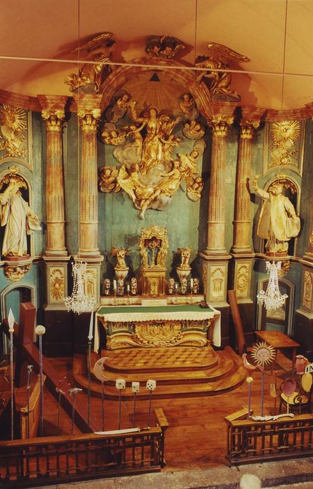 Retable de l'autel de la Vierge