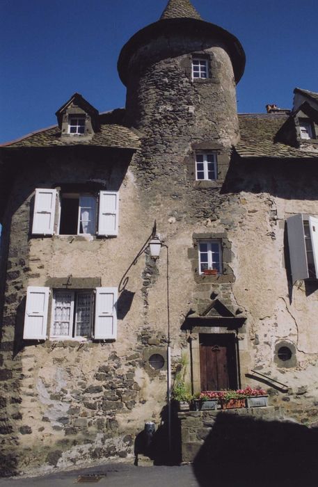 Maison Bertrandy : Façade sud sur rue, vue partielle