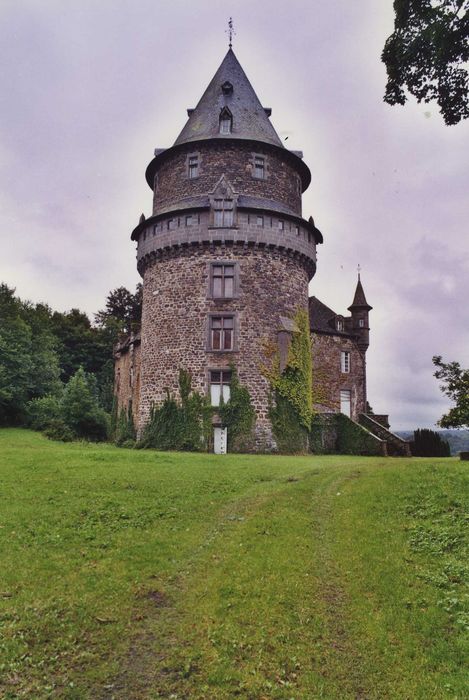 Château de Mazerolles : Ensemble ouest, vue générale