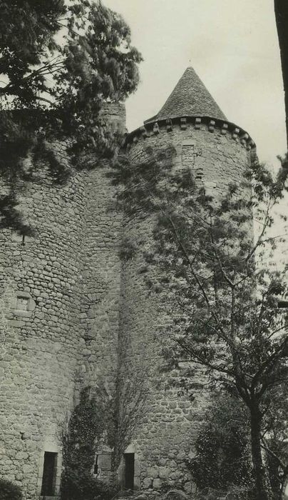 Château : Façade sud, vue générale