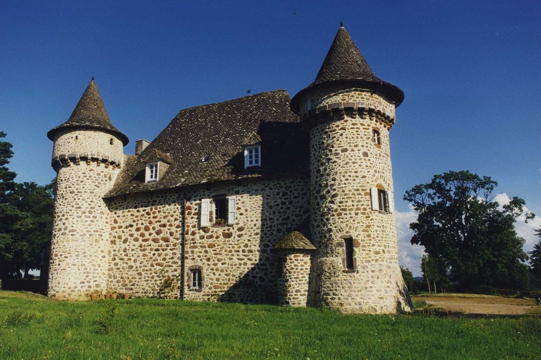 Château : Façade nord, vue générale