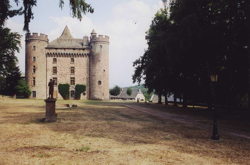 Château des Ternes : Ensemble ouest, vue générale