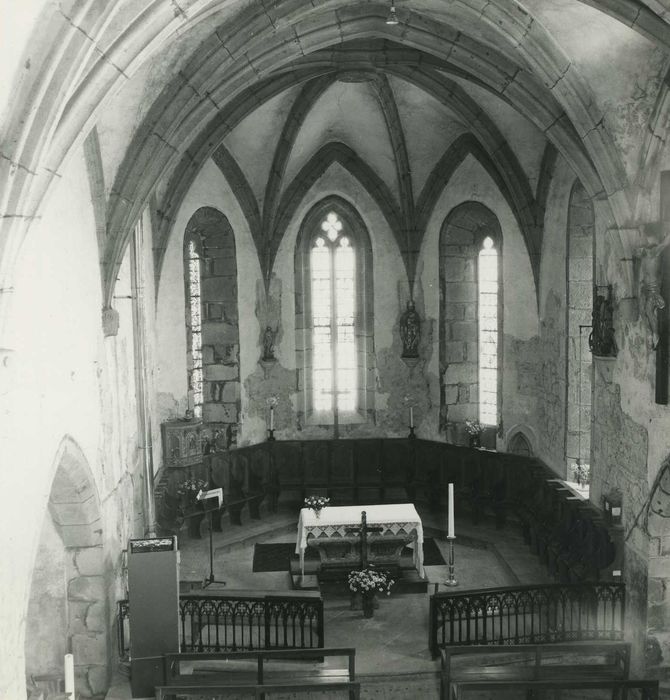 Eglise Saint-Martin : Choeur, vue générale