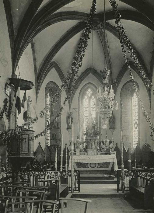 Eglise Saint-Martin : Choeur, vue générale