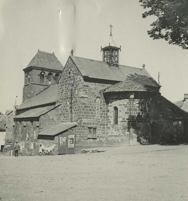 Eglise Saint-Beauzire : Ensemble sud-est, vue générale