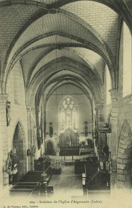 Eglise Notre-Dame : Nef, vue générale