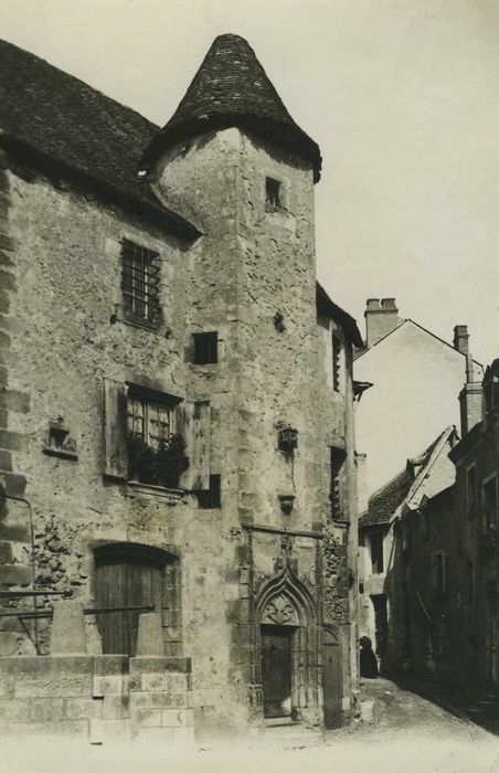 Ancien collège, dit aussi Hôtel de Chevigny : Façade est, vue générale