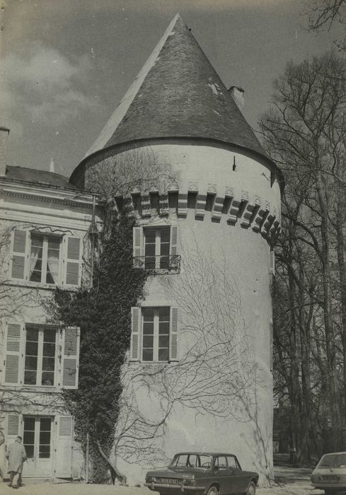 Château d'Argy : Tour sud-est, vue générale