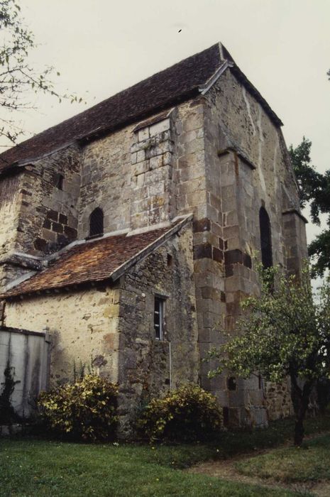 Eglise du prieuré Saint-Nicolas, actuelle église Saint-Nicolas : Chevet, vue générale