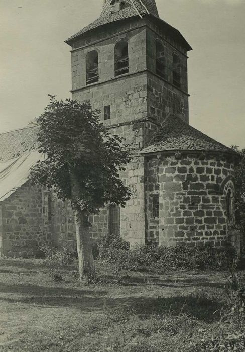 Eglise Saint-Martin : Chevet, vue générale