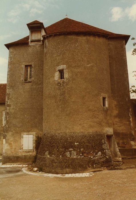 Château-Naillac, dit Vieux Château : Donjon sud, façade sud, vue générale