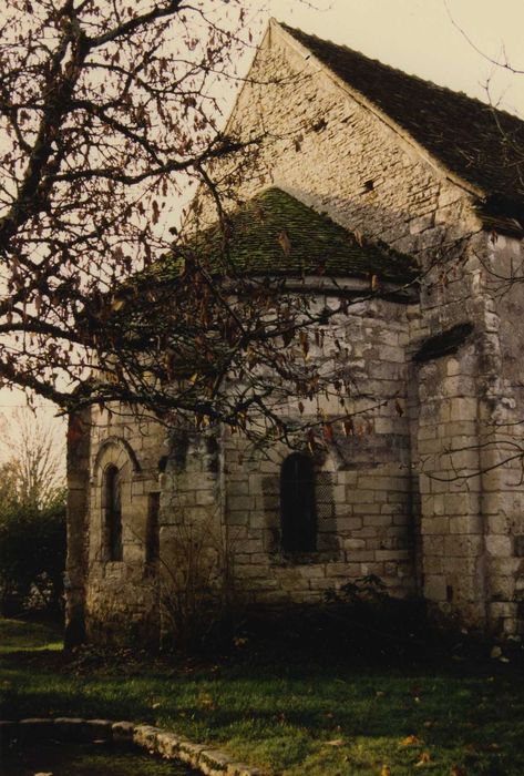 Chapelle Saint-Lazare : Chevet, vue générale