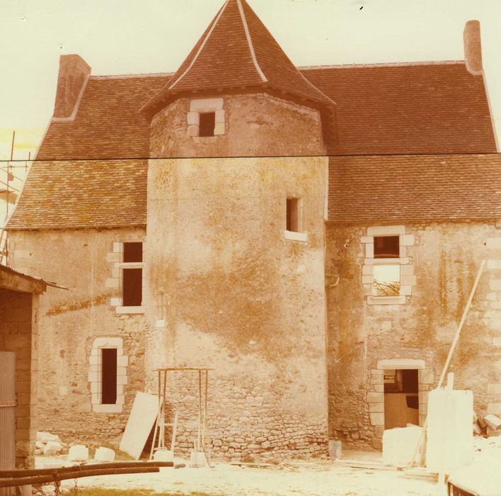 Ancien prieuré de Saint-Martin-de-Vertou, dit Maison du Bailli : Façade est, vue générale