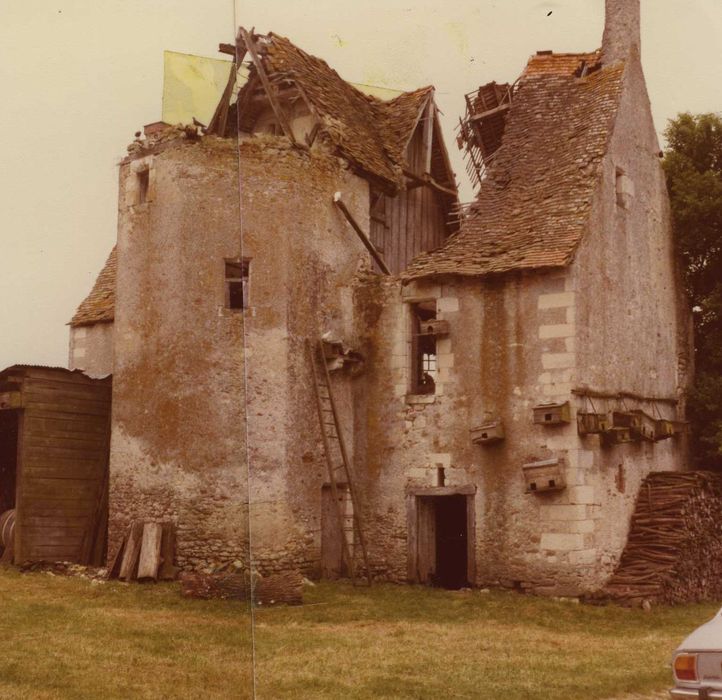 Ancien prieuré de Saint-Martin-de-Vertou, dit Maison du Bailli : Façade est, vue générale