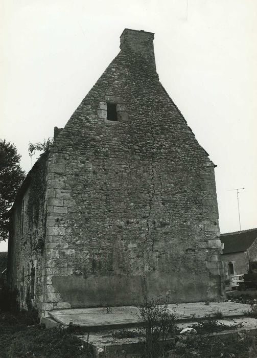 Ancien prieuré de Saint-Martin-de-Vertou, dit Maison du Bailli : Pignon sud, vue générale