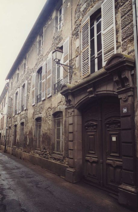 Hôtel de Montchauvel : Façade sur rue, vue générale