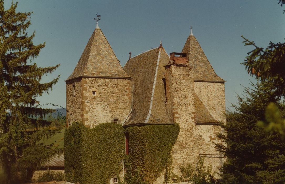 Château de Varillettes : Façade ouest, vue générale