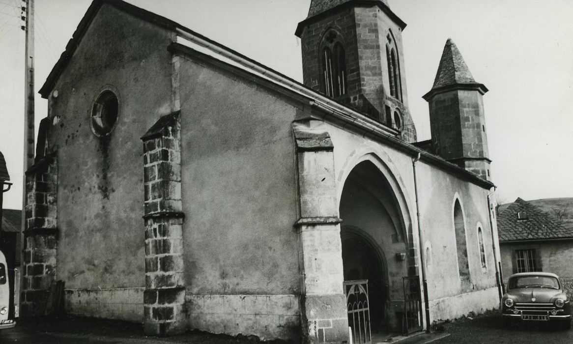 Eglise Saint-Saturnin : Ensemble sud-ouest, vue générale