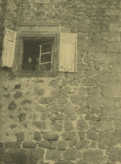 Château de Peyrelade : Façade sud, détail d’une baie