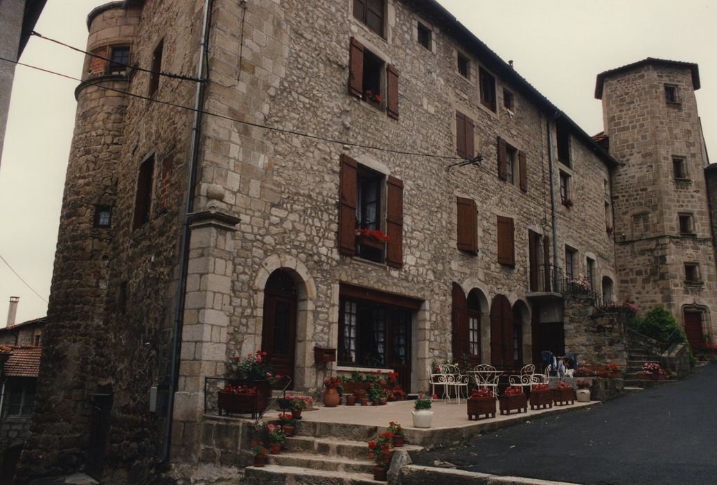 Château fort : Façade nord, vue générale