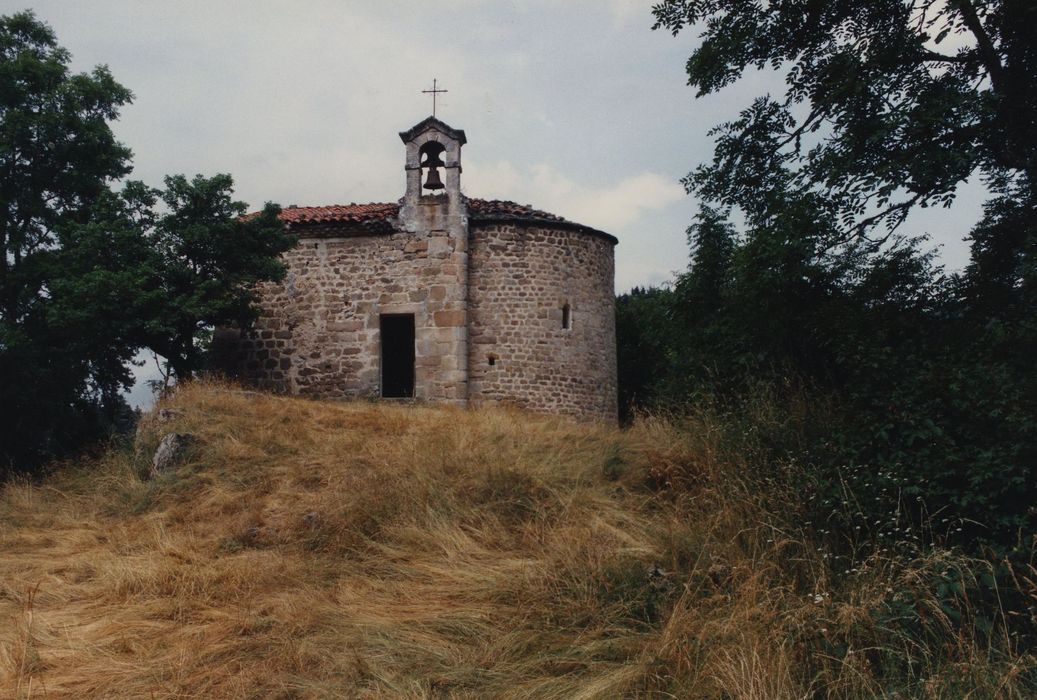 Chapelle Saint-Julien-la-Tourette : Façade sud, vue générale