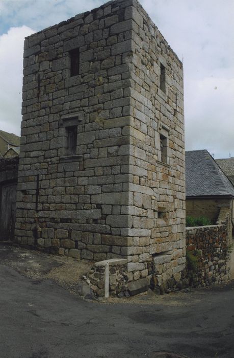 Maison Podevigne de Grandval : Tour des remparts, élévations sud et est, vue générale