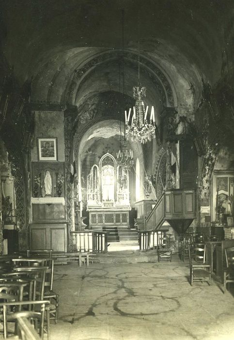 Eglise Saint-Vincent : Nef, vue générale