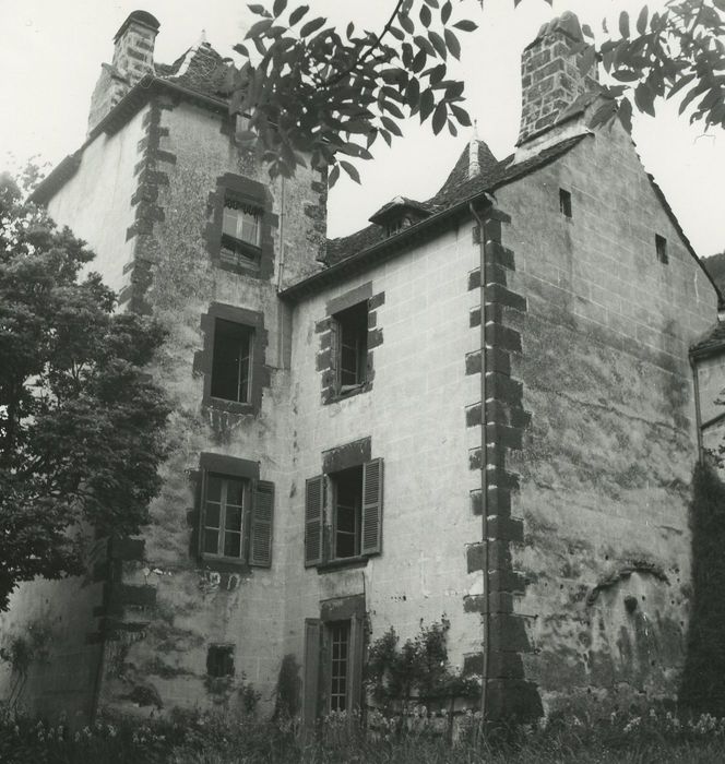 Château de la Borie : Façades sud et est, vue générale