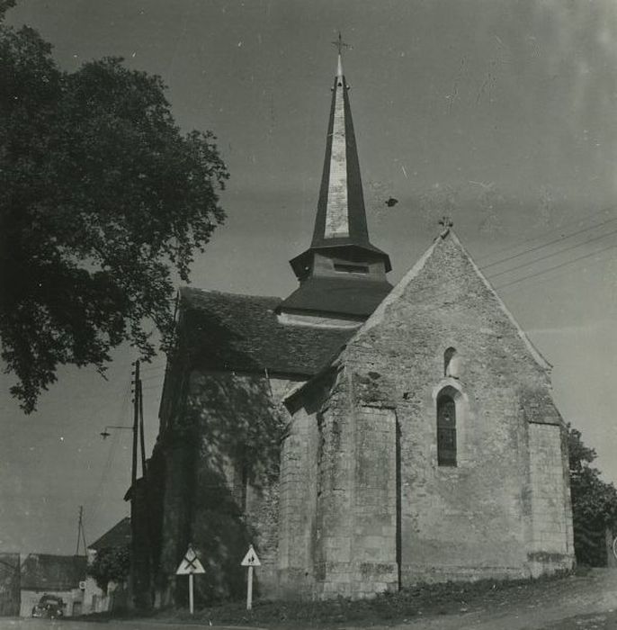 Eglise Saint-André : Chevet, vue générale