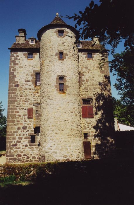 Commanderie de l'Hôpital-Chaufranche : Façade est, vue générale