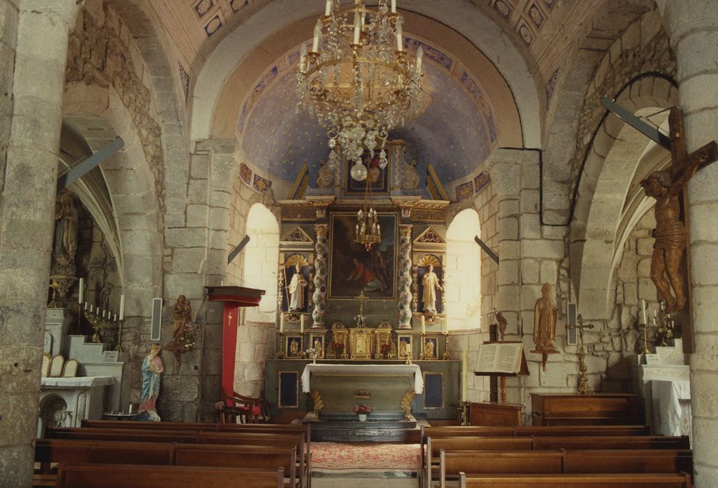 Eglise Saint-Etienne : Choeur, vue générale