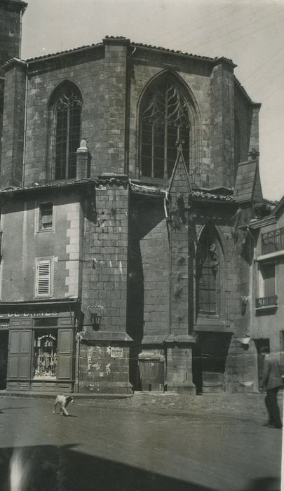 Ancienne église Notre-Dame : Chevet, vue générale